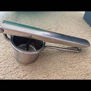 Potato press stainless steel
